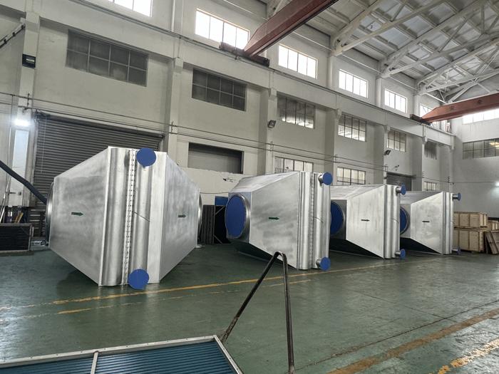 多台余热回收换热器